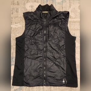 Smartwool Mens Smartloft Vest. Size L. Black. EUC